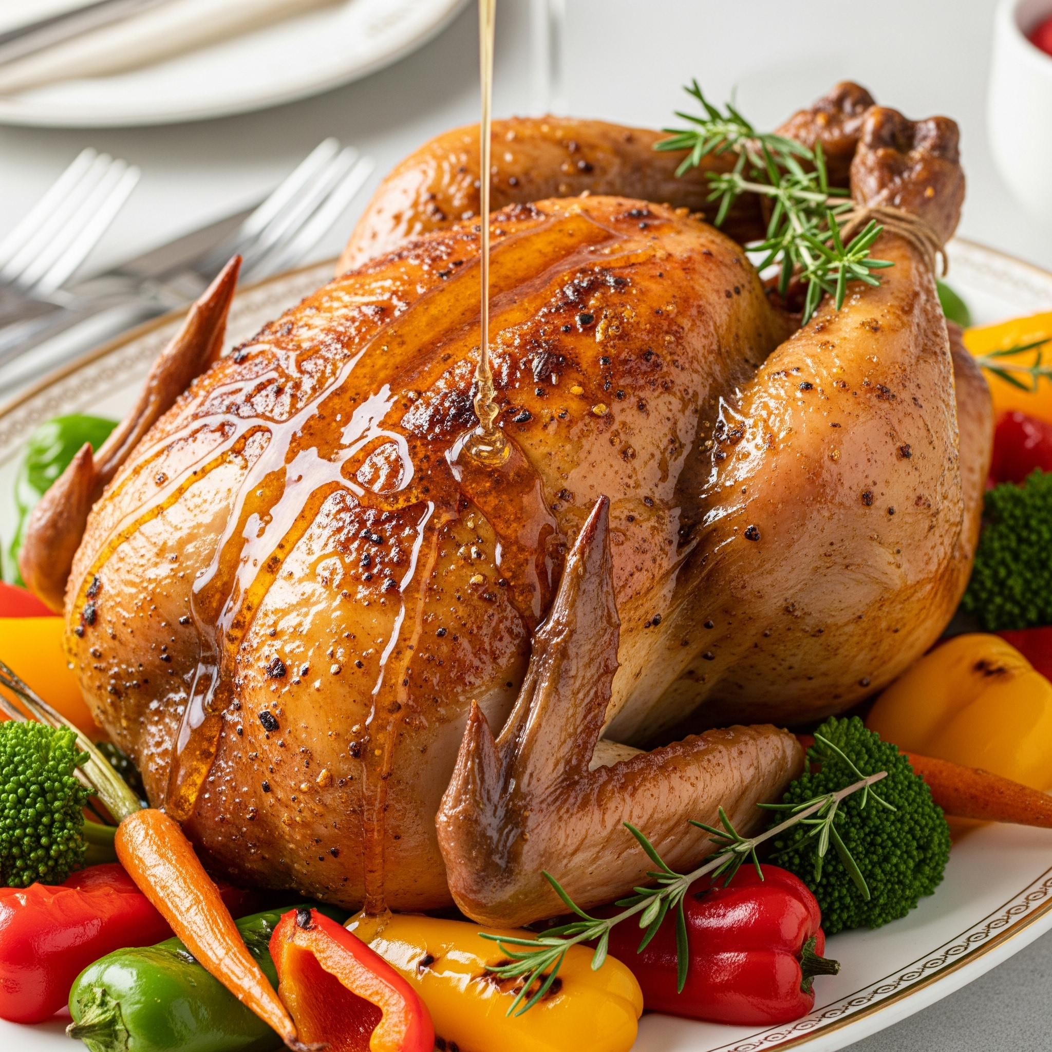 עוף בדבש עסיסי ותבלינים מיוחדים – מנה עיקרית מושלמת לראש השנה