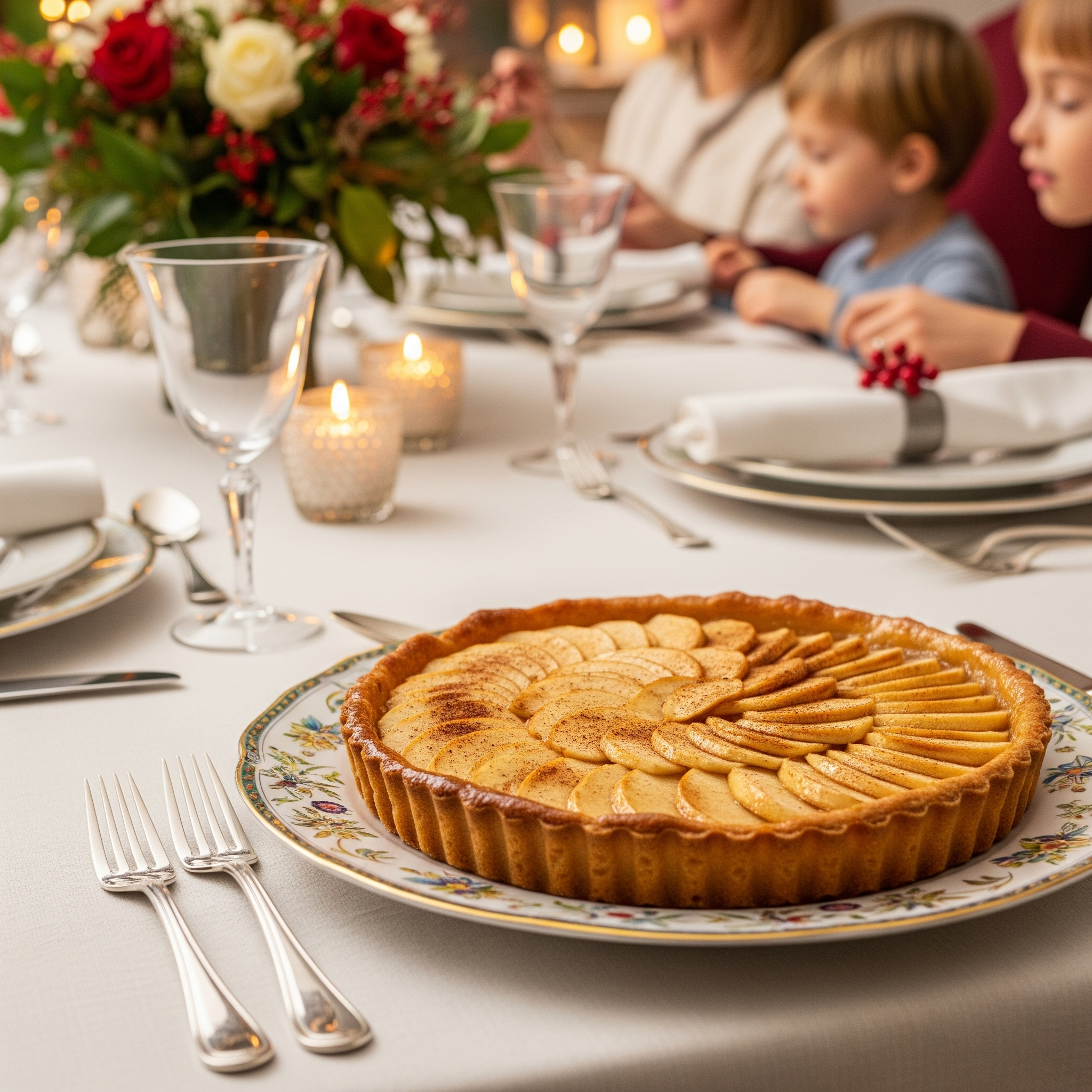 טארט תפוחים חגיגי – קינוח מושלם לשולחן ראש השנה