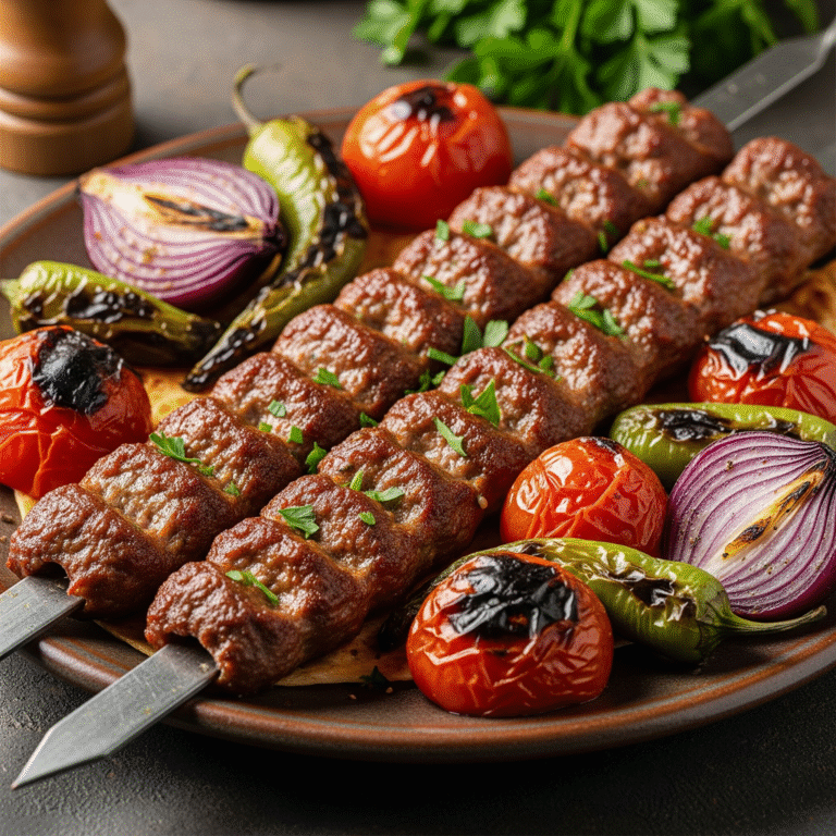 קבב כבש על שיפודים (אדנה קבב): מתכון פשוט לגריל ולמחבת