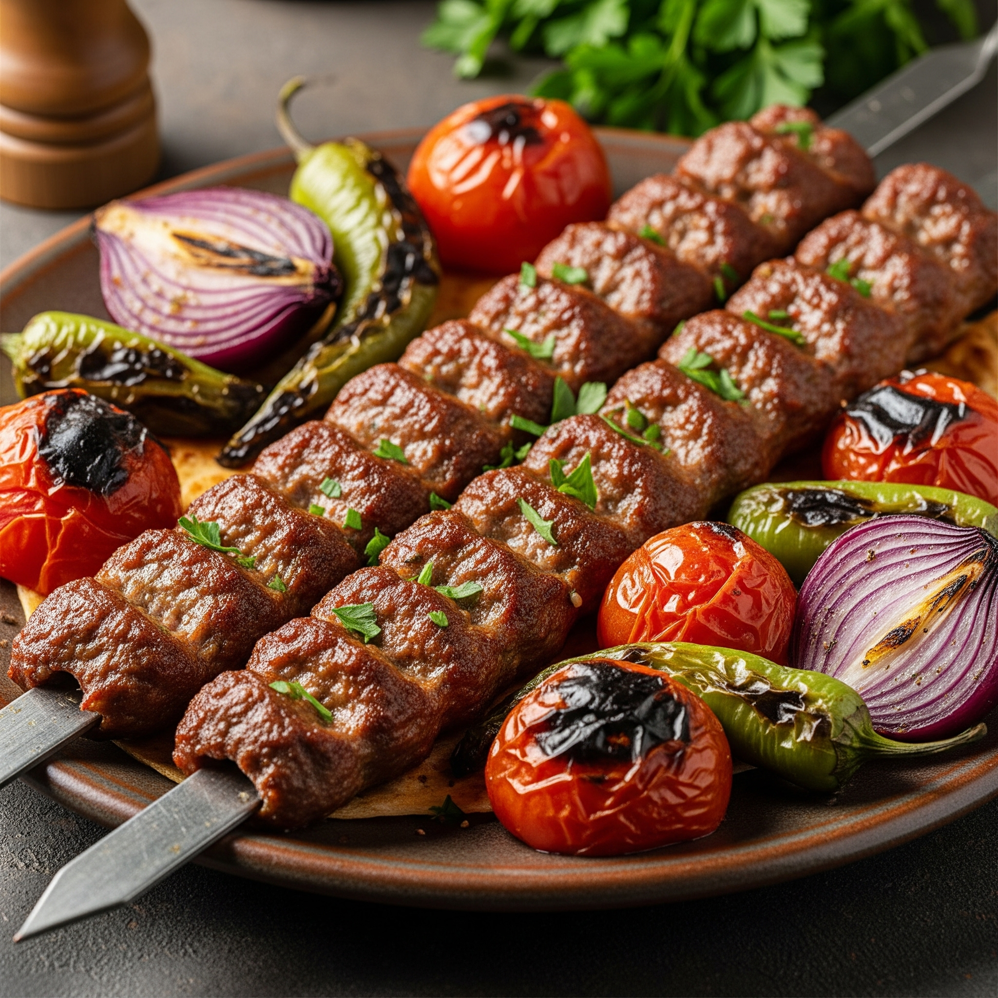 קבב כבש על שיפודים (אדנה קבב): מתכון פשוט לגריל ולמחבת