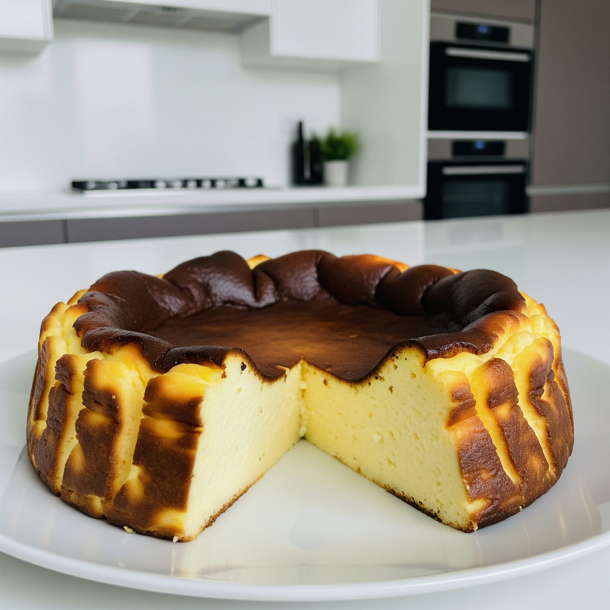 עוגת גבינה באסקית שרופה: קינוח הגבינה הפופולרי שלא דורש בצק